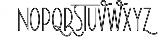Amadeus - Display Font 3 Font UPPERCASE