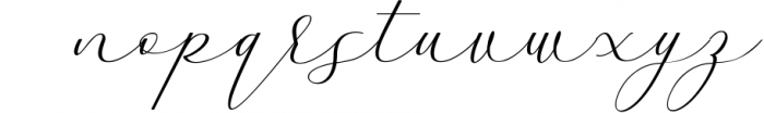 Amalyara Script Font LOWERCASE
