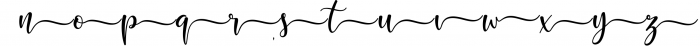 Amberly | Modern Calligraphy Font LOWERCASE