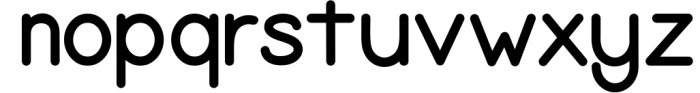 Ameston Font LOWERCASE