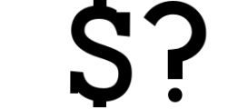 Amidic - Modern San-serif Typeface WebFont Font OTHER CHARS