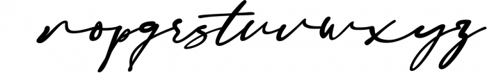 Amino - signature script Font LOWERCASE