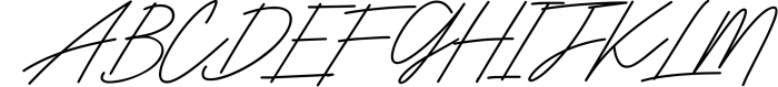 Amorisa Signature Font 1 Font UPPERCASE