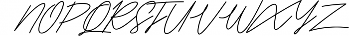 Amorisa Signature Font 1 Font UPPERCASE