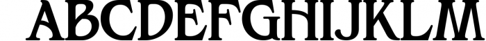 Amoveno - A Playful Serif Font UPPERCASE