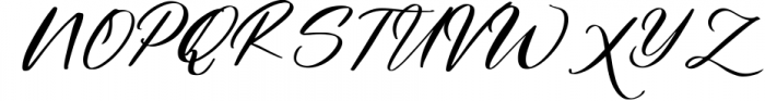 Amstelan - Handwritten Script Font Font UPPERCASE
