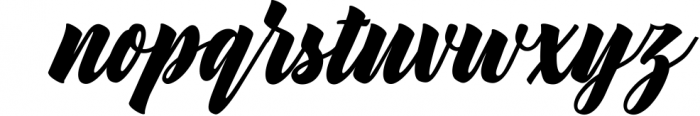 Amster 1 Font LOWERCASE