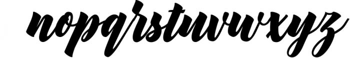 Amster Font LOWERCASE