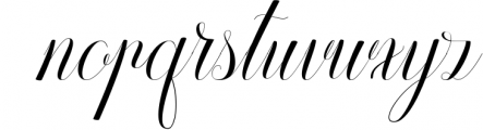 Amstrong Script 1 Font LOWERCASE