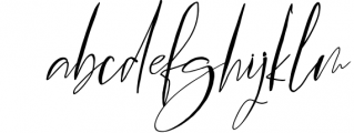 Amstrong Signature Script 2 Font LOWERCASE