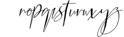 Amstrong Signature Script 2 Font LOWERCASE