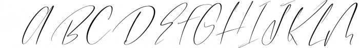 Amulet. Signature Script Font Font UPPERCASE