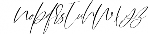 Amulet. Signature Script Font Font LOWERCASE