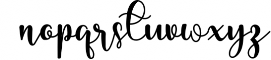 ameliana monogram Font LOWERCASE