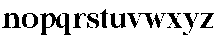 AMSTERDAM SERIF Font LOWERCASE