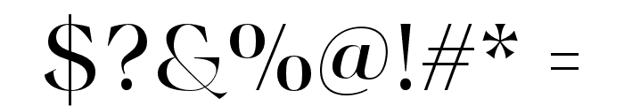 AmalineTrial-Regular Font OTHER CHARS