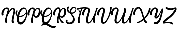 Amalitha - Personal Use Font UPPERCASE