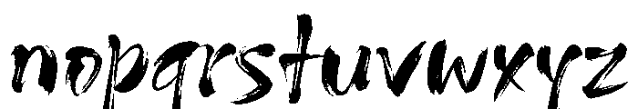 Amanojaku Font LOWERCASE