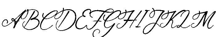 Amantta Regular Trial Font UPPERCASE