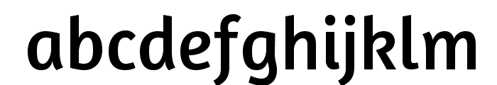Amaranth-Regular Font LOWERCASE
