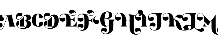 Amarego PERSONAL USE Regular Font UPPERCASE