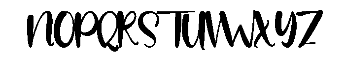 Amaria Lovely Font UPPERCASE