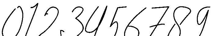 Amartans Signature Font OTHER CHARS