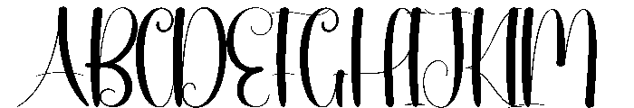 Amature Font UPPERCASE