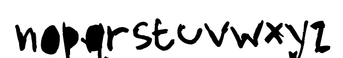 AmazHand_First_Alt Font LOWERCASE