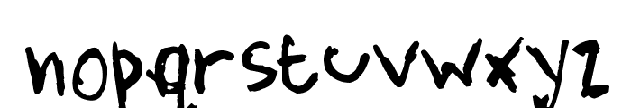 AmazHand_First Font LOWERCASE
