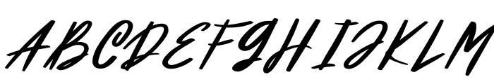 Amazed Font UPPERCASE