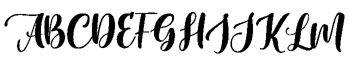 Amazing Christmas Font UPPERCASE
