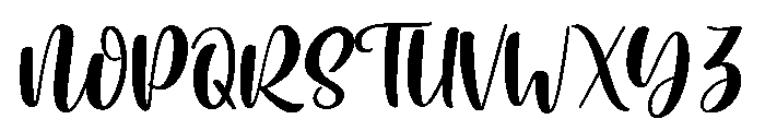 Amazing Christmas Font UPPERCASE