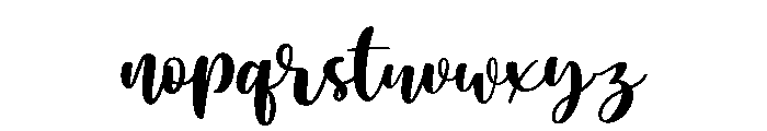 Amazing Christmas Font LOWERCASE