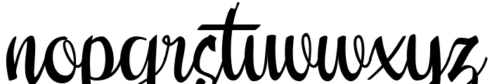 Ambara_Demo Regular Font LOWERCASE