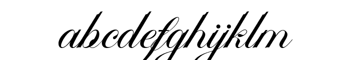 AmbergrisScriptFreePersonal Font LOWERCASE