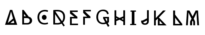 Ambient Font UPPERCASE