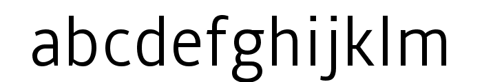 Amble Light Condensed Font LOWERCASE