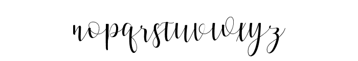 Amelisa Font LOWERCASE