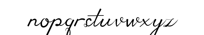 Amella Font LOWERCASE