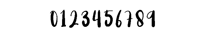 Amellia1 Font OTHER CHARS