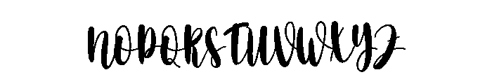 Amellia1 Font UPPERCASE