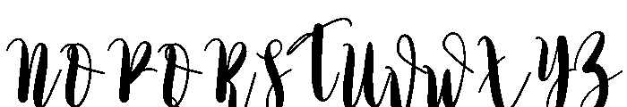 Amellinda Font UPPERCASE
