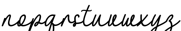 Amelline Italic Font LOWERCASE