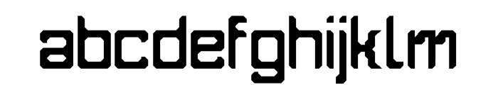 Amerggedon Font LOWERCASE