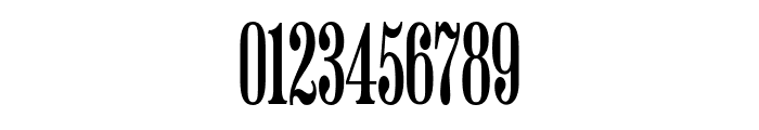 Americaine Condensed Font OTHER CHARS