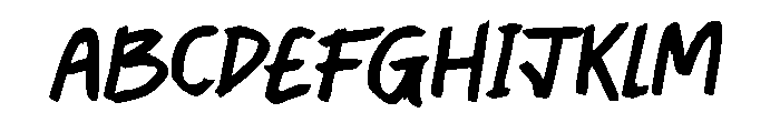 American Bison Regular Font UPPERCASE
