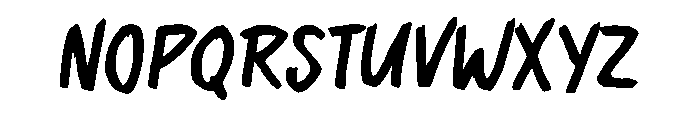 American Bison Regular Font UPPERCASE
