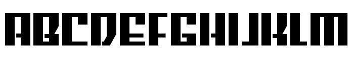 American Grain Condensed Font LOWERCASE