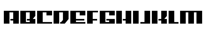 American Grain Expanded Font LOWERCASE